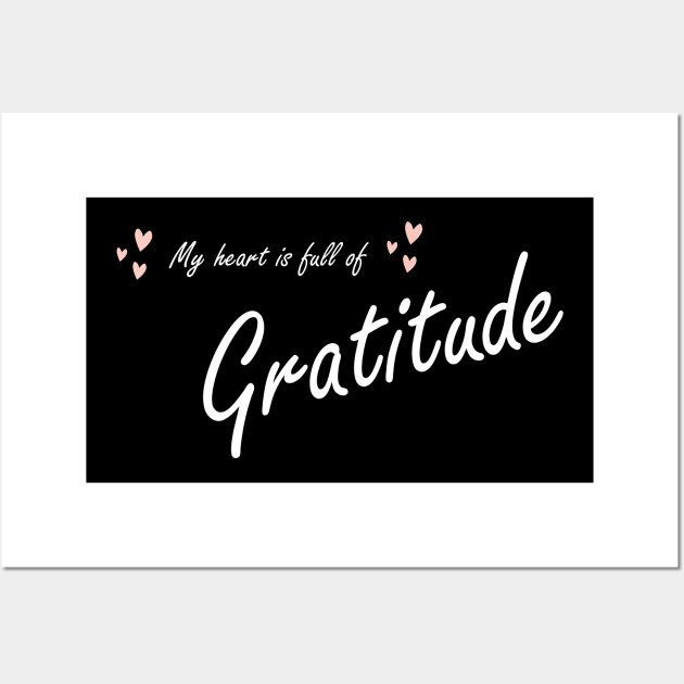 gratitude Wall Art by heisenbergart